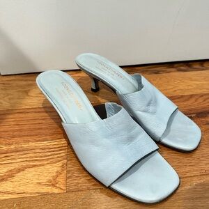 Donald J. Pliner Sky Blue Women's Mules